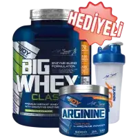 Big Joy Big Whey 2240 Gr + Arginine 120 Gr + Shaker Kombinasyonu
